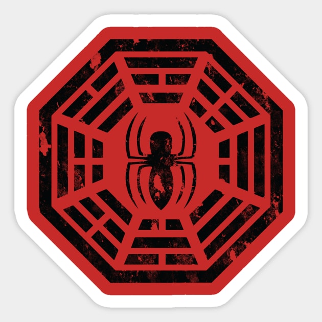 The Spider Sticker by frizbee